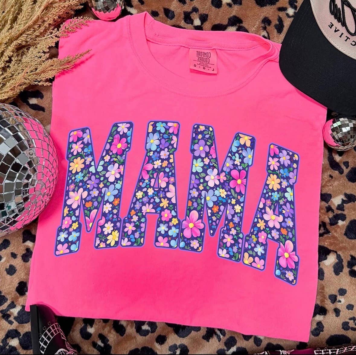 Floral Mama Shirt Sleeve Shirt
