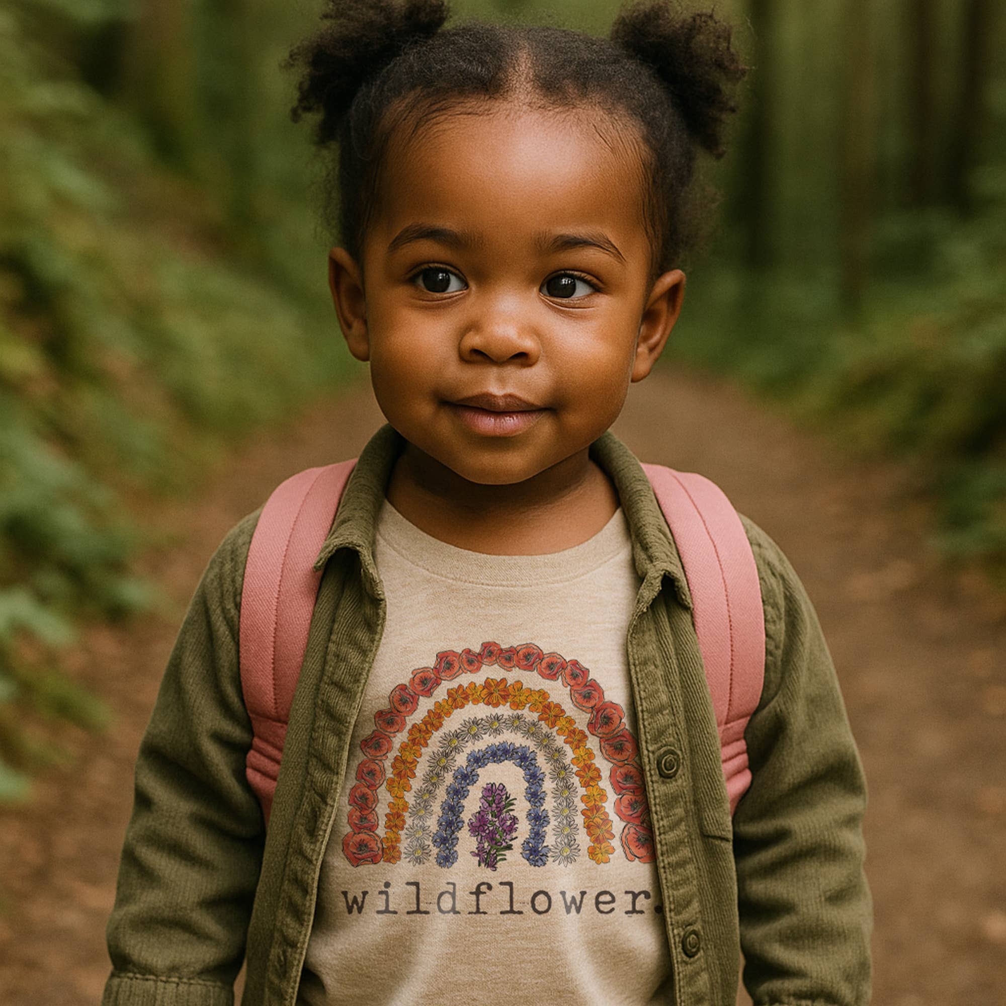 "Wildflower" Rainbow Flower